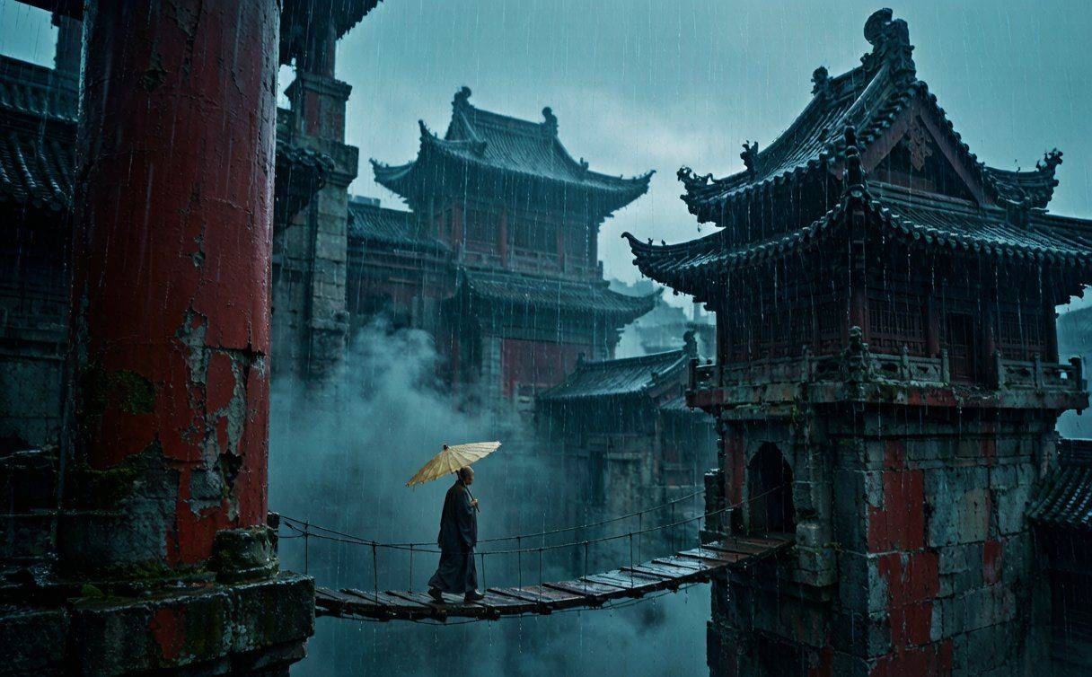 七觀·雨幕